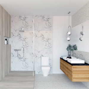 guest bathroom ideas minimalistic bathroom with wooden vanity